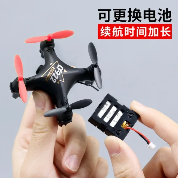 New 7x7cm Mini RC Drone HT02 APP control Unmanned Aerial Vehicle 4K Aircraft Aerial Camera The Mini Optical Flow Dron Toys Gift