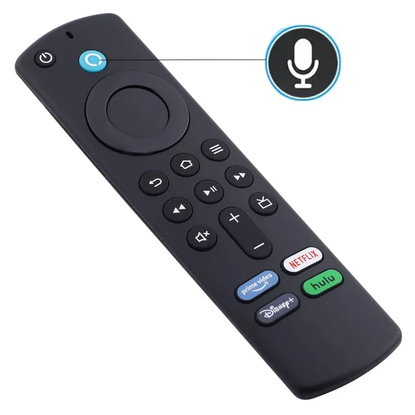 Replacement Voice Remote Control L5B83G for Amazon Fire TV Stick 3rd/2nd Gen Fire TV Cube 1st/2nd Gen Fire TV Stick Lite 4K