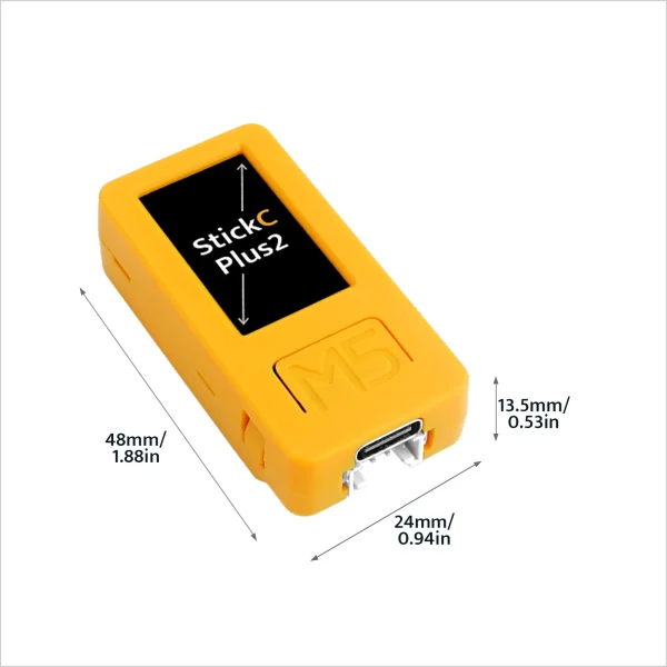 M5Stack Official M5StickC PLUS2 with Watch Accessories ESP32-PICO-V3-02 Mini IoT Development Kit BLE and WiFi IoT Controller