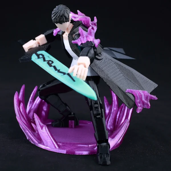 9L 3D Printed Solo Leveling Sung Jin-Woo Lucky T13 Dummy 13 Movable Shapeshift Action Figures Mannequin Toys For Fans Gifts
