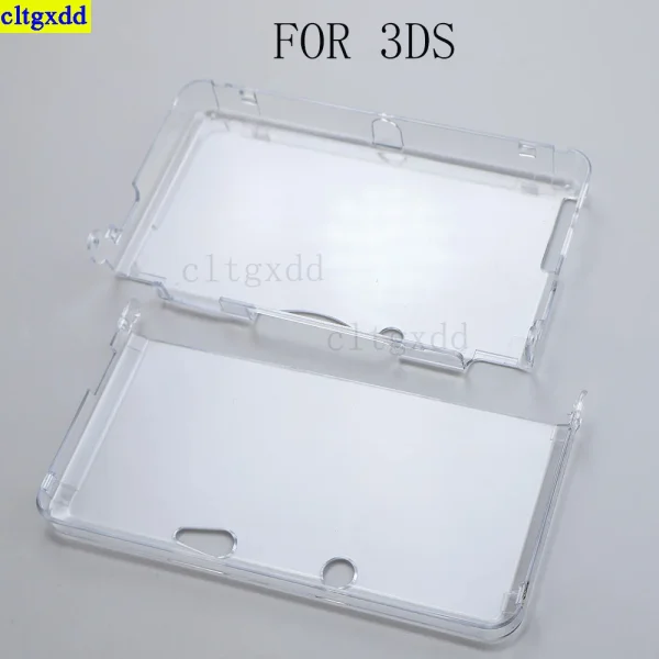 Cltgxdd 1piece FOR 3DS 3DS XL LL/NEW 3DS/NEW 3DS XL LL Console Transparent Plastic Crystal Shell Hard Shell Protective Cover