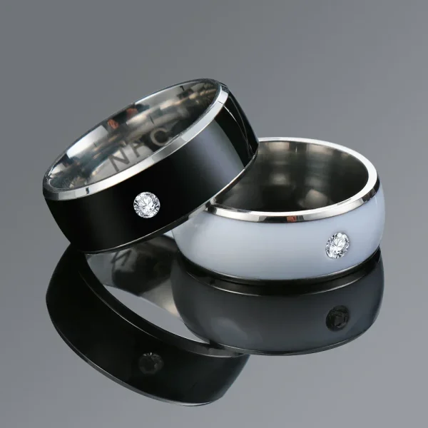 Fashion Android Phone NFC Smart Finger Ring Multifunctional Intelligent Wearable Connect Android Phone Equipment Ring Waterproof