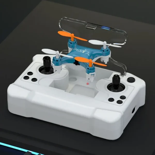 ABS Mini Remote Control Aircraft Flying Rechargeable Rotation Remote Control Drone with Light Four-axis