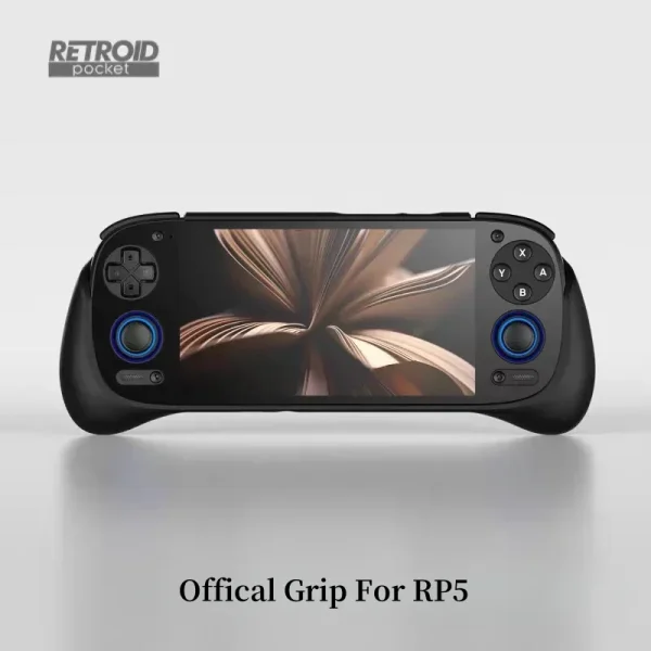 Offical For Retroid Pocket 5 Grip Case Protect Shell Original RP5 TPU Case Grip Game Control Stand Holder Protective Cover