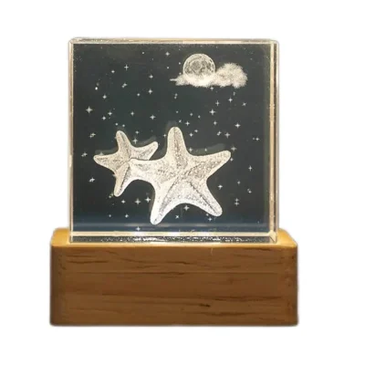 5cm 3D Crystal ball Crystal Planet Laser Engraved Solar System Globe Astronomy Gift Birthday Gift Glass Sphere Home Decoration