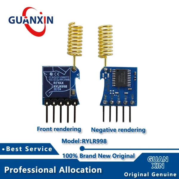100% New electronics Industrial grade Lora RYLR998 communication module