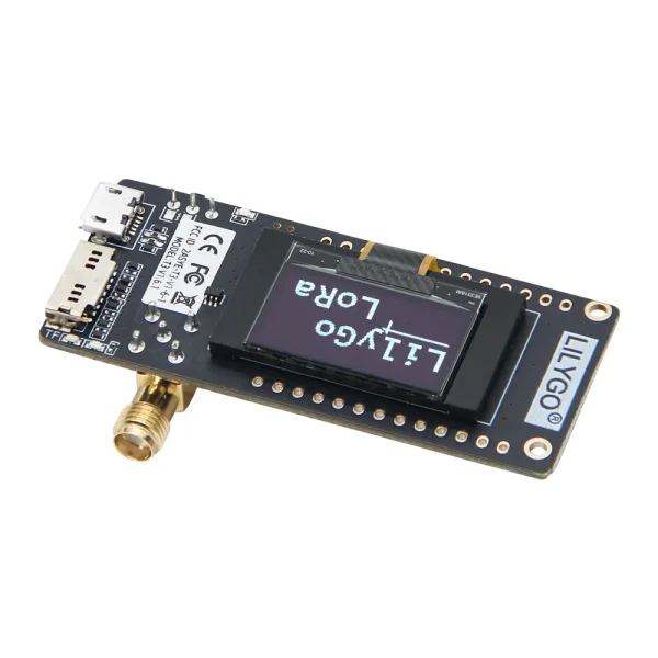 LILYGO® TTGO LoRa32 V2.1_1.6 Version 433/868/915Mhz ESP32 LoRa OLED 0.96 Inch SD Card Bluetooth WIFI Wireless Module ESP-32 SMA