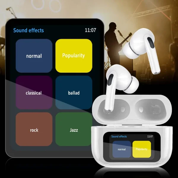 Original ERAZER Earbuds Wireless Touch Screen Earphones TWS Bluetooth Earbuds ANC noise reduction headphones HIFI Music headset
