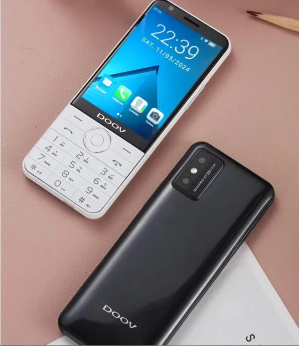 UNIWA DOOV R17 Pro Smart Mobile Phone Touch Screen 4G Whatsapp Android 13 Keypad Phones 3.54" 4GB 64GB 2300mAh Hebrew keyboard 2