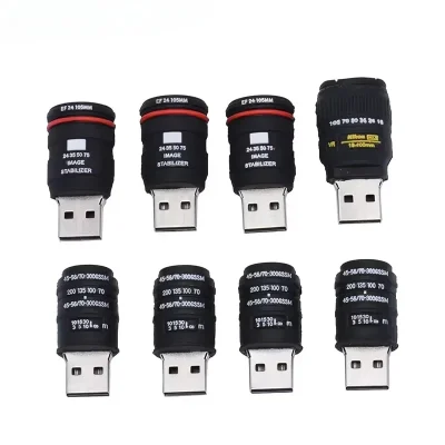 Hot Selling Camera Shape USB Flash Memory Stick Thumb Drive 64GB/32GB /16GB Memory Stick Flash Card Photography Gifts