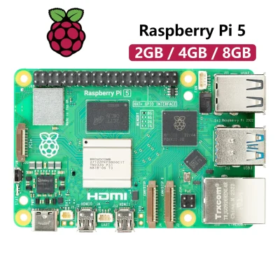 Official Raspberry Pi 5 16GB 8GB 2GB 4GB Laptop Mini PC Computer BCM2712 Processor Raspberry Pi Development Board Bluebooth 5.0