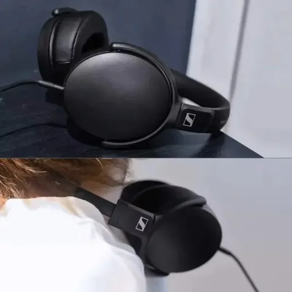 Sennheiser HD 400S Wired Professional Studio Headphones With Microphone Over Ear HiFi Monitor Music Headset Earphone