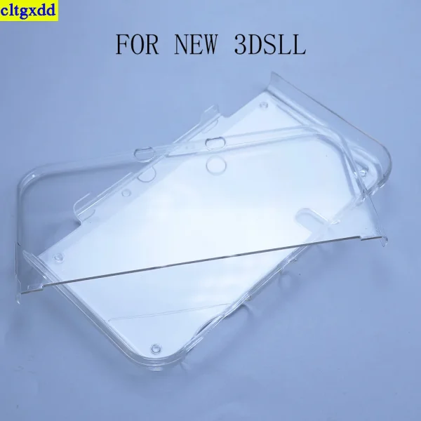 Cltgxdd 1piece FOR 3DS 3DS XL LL/NEW 3DS/NEW 3DS XL LL Console Transparent Plastic Crystal Shell Hard Shell Protective Cover