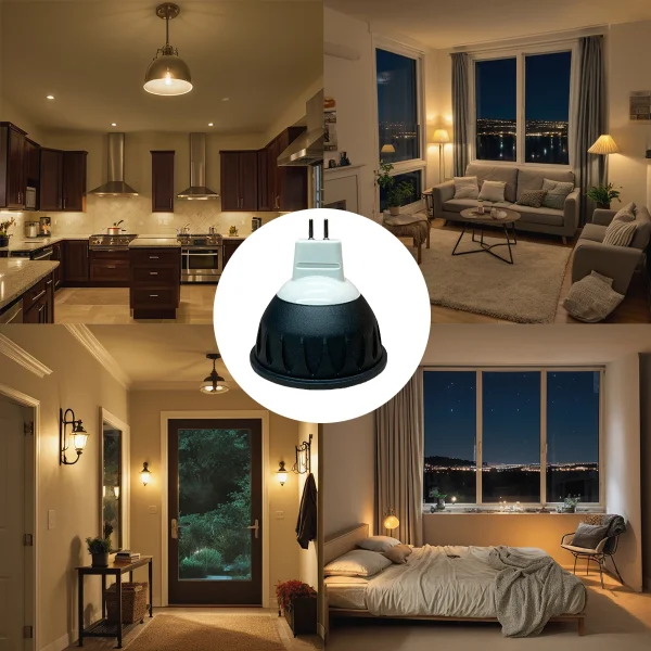Dimmable LED Spotlight 10W GU10 MR16 GU5.3 Cob E27 Bulbs 220V Decorative E12 110V For Living Room Home Lighting B22 E14 24V