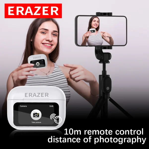 Original ERAZER Earbuds Wireless Touch Screen Earphones TWS Bluetooth Earbuds ANC noise reduction headphones HIFI Music headset
