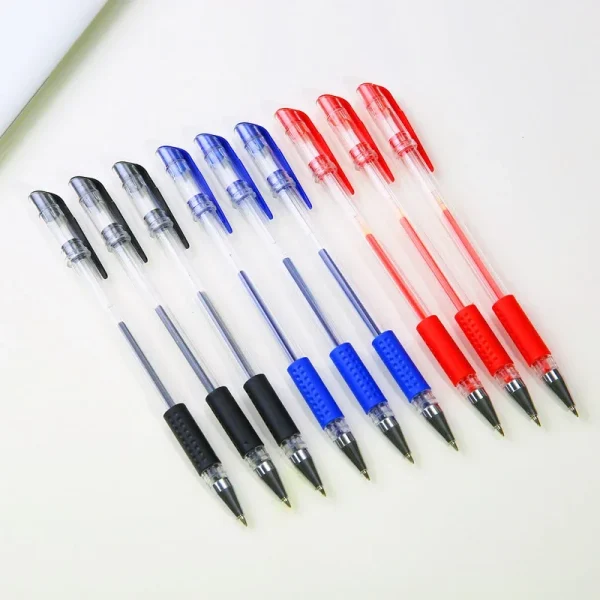 5 Pcs / Pack High Quality 0.5mm Neutral Ink Gel Pen Refill Black Black Red Office And School Stationery