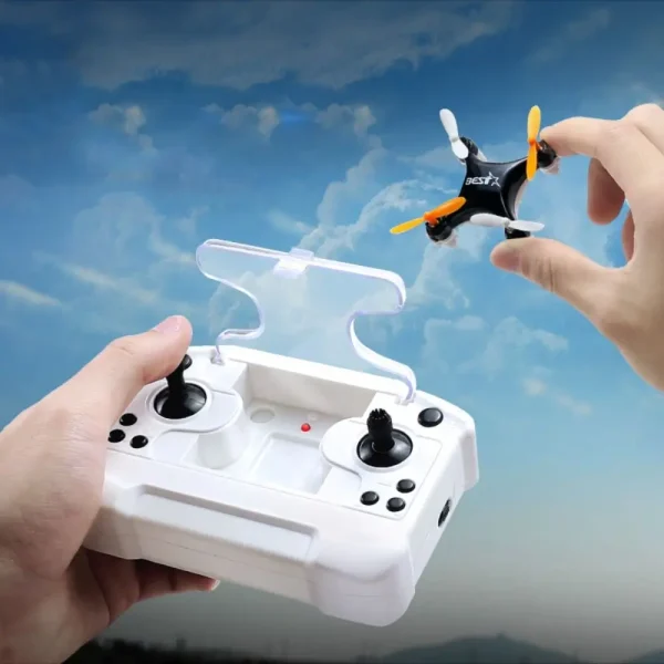 ABS Mini Remote Control Aircraft Flying Rechargeable Rotation Remote Control Drone with Light Four-axis
