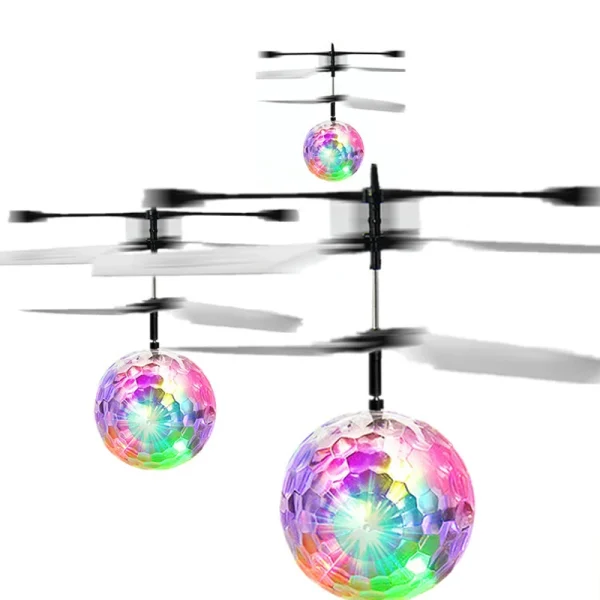 Kid Fly Ball Mini RC Drone Toys Creative Children Helicopter Electronic Infrared Induction Aircraft Fly Toy Boy Birthday Gift