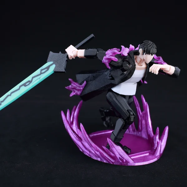 9L 3D Printed Solo Leveling Sung Jin-Woo Lucky T13 Dummy 13 Movable Shapeshift Action Figures Mannequin Toys For Fans Gifts