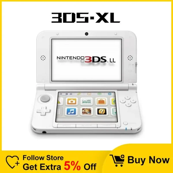 Original / Refuebished 3DSXL 3DSLL console handheld game console free games pokemon sun/moon