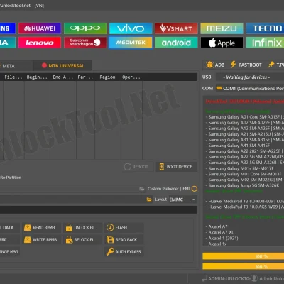 UnlockTool 3/6/12 Months for Samsung Mobile Repairing Tool
