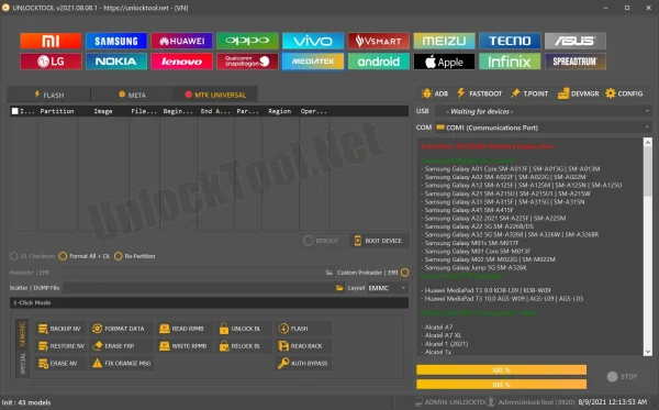 UnlockTool 3/6/12 Months for Samsung Mobile Repairing Tool