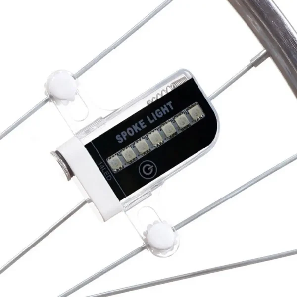 Waterproof MTB Road Bike Bicycle Wheel Tire Valve Stem Rim Decor Cycling LED Spoke Light Lamp Bicycle Accessories