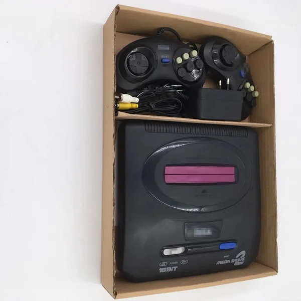 Retro 16Bit Game Console for Sega Mega Drive 2 Old Fashioned MD Game Console(Include 5 different kind of games)
