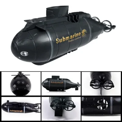 Electric Submarine Boat Underwater Diving Model Mini Playing Wireless Remote Control Model Boat Racing Toy Gift RC Toy Gifts