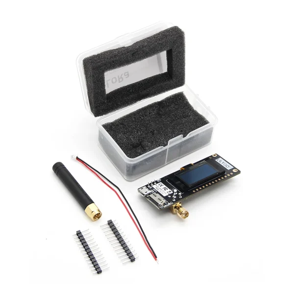 LILYGO® LoRa32 V2.1 ESP32 LoRa Development Board, SX1276 SX1278 Module, 433MHz 868MHz 915MHz, 0.96 Inch OLED, DIY WIFI Bluetooth