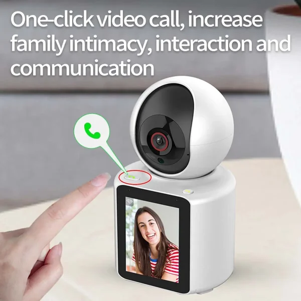 Linook, home video call, CCTV camera, home wireless WIFI mini security camera 1080P, infrared night vision, mobile tracking