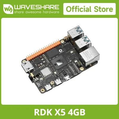 Waveshare D-Robotics RDK X5 Development Board,Powered By Sunrise 5 Chip,Octa-core Cortex A55 Processor, 10 TOPS Computing Power