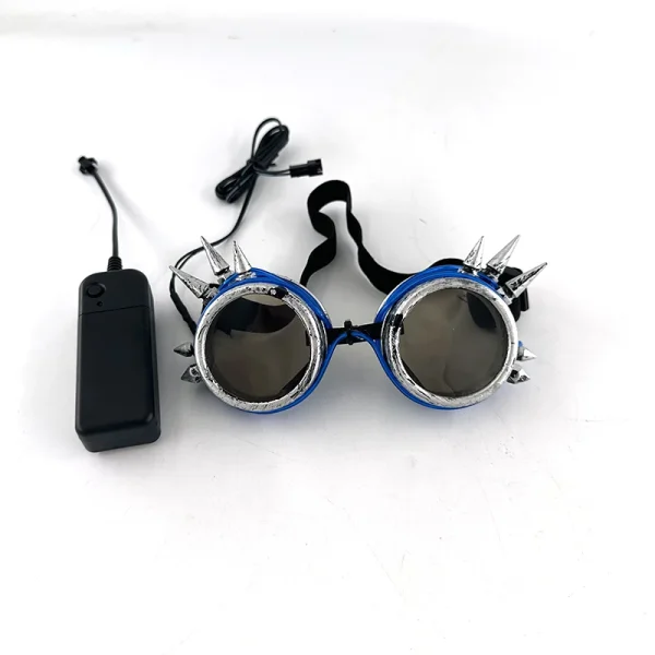 New Cool Cyberpunk Style Glasses Glowing Party Decor Luminous LED Sunglasses Lighting Up Bar Rave Music Dancing Party