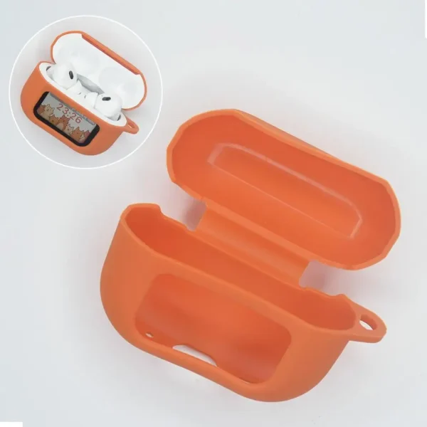 For AirPods A9pro With Screen Corners Shockproof Anti-slip Full Cover Protective Case For AirPods A9pro Q7U5